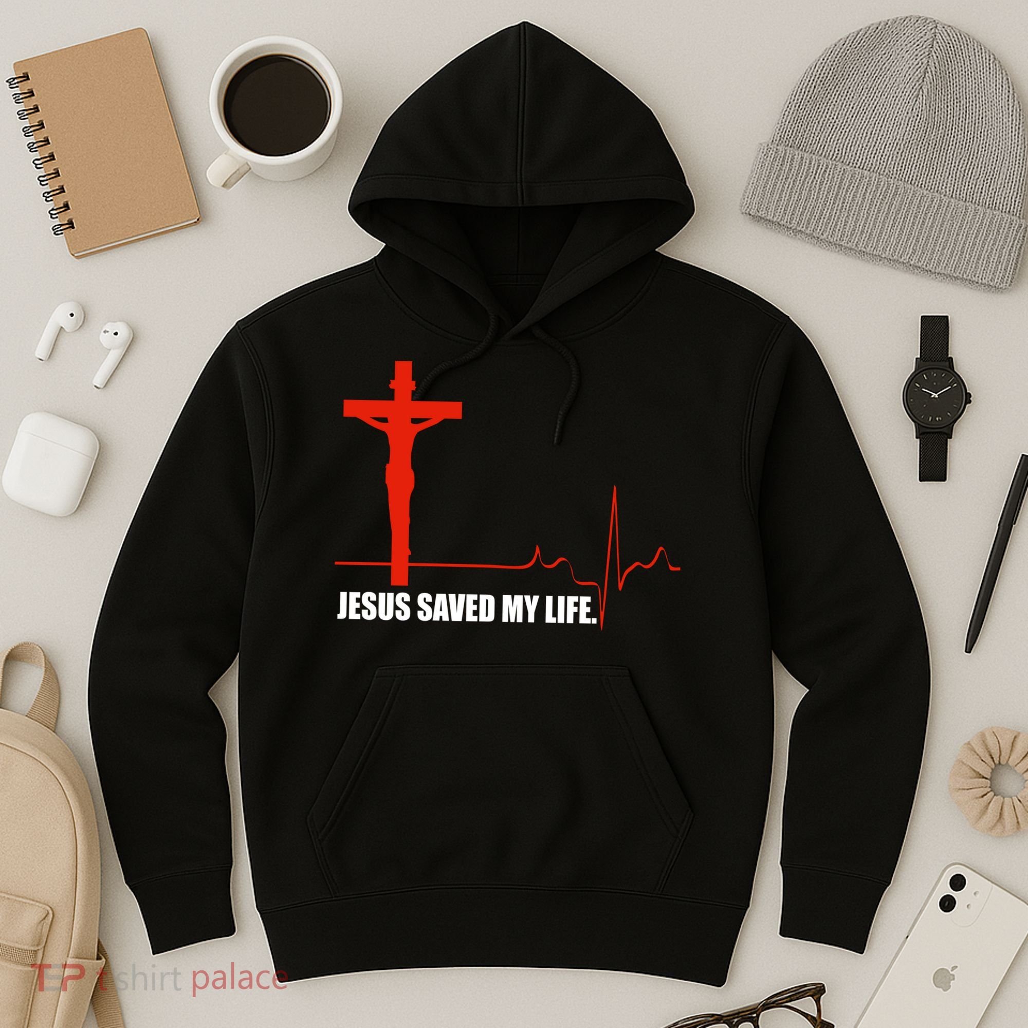 Jesus Saved My Life Hoodie
