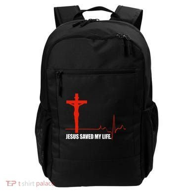Jesus Saved My Life Backpack