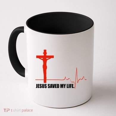 Jesus Saved My Life Coffee Mug