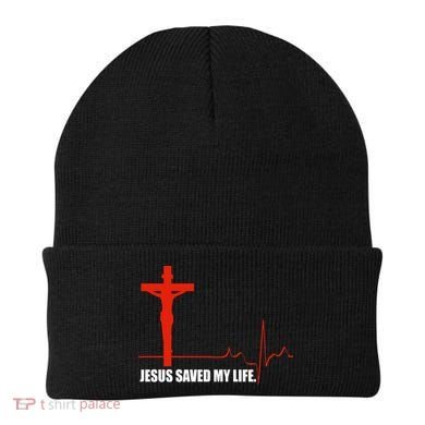 Jesus Saved My Life Beanie