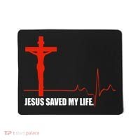 Jesus Saved My Life Mousepad thumb 0