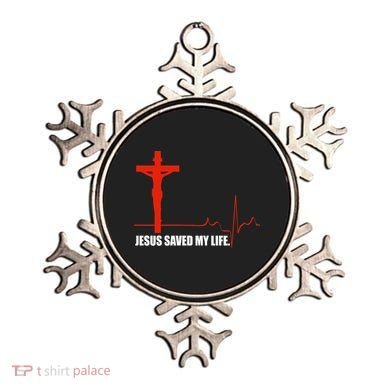 Jesus Saved My Life Ornament