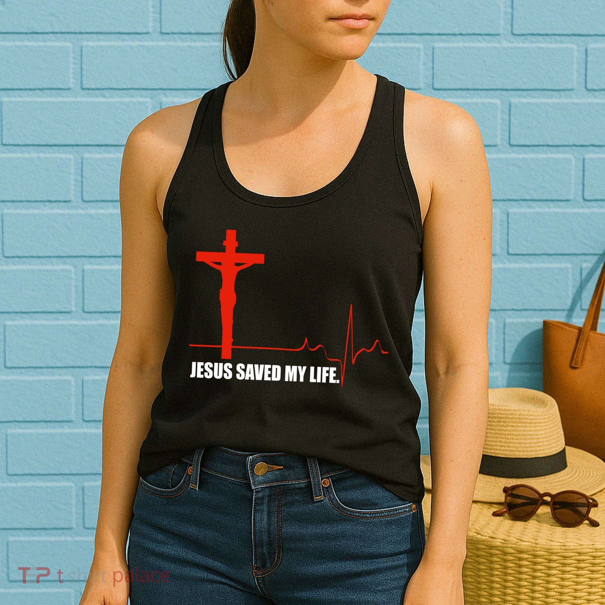 Jesus Saved My Life Women's Tank Top