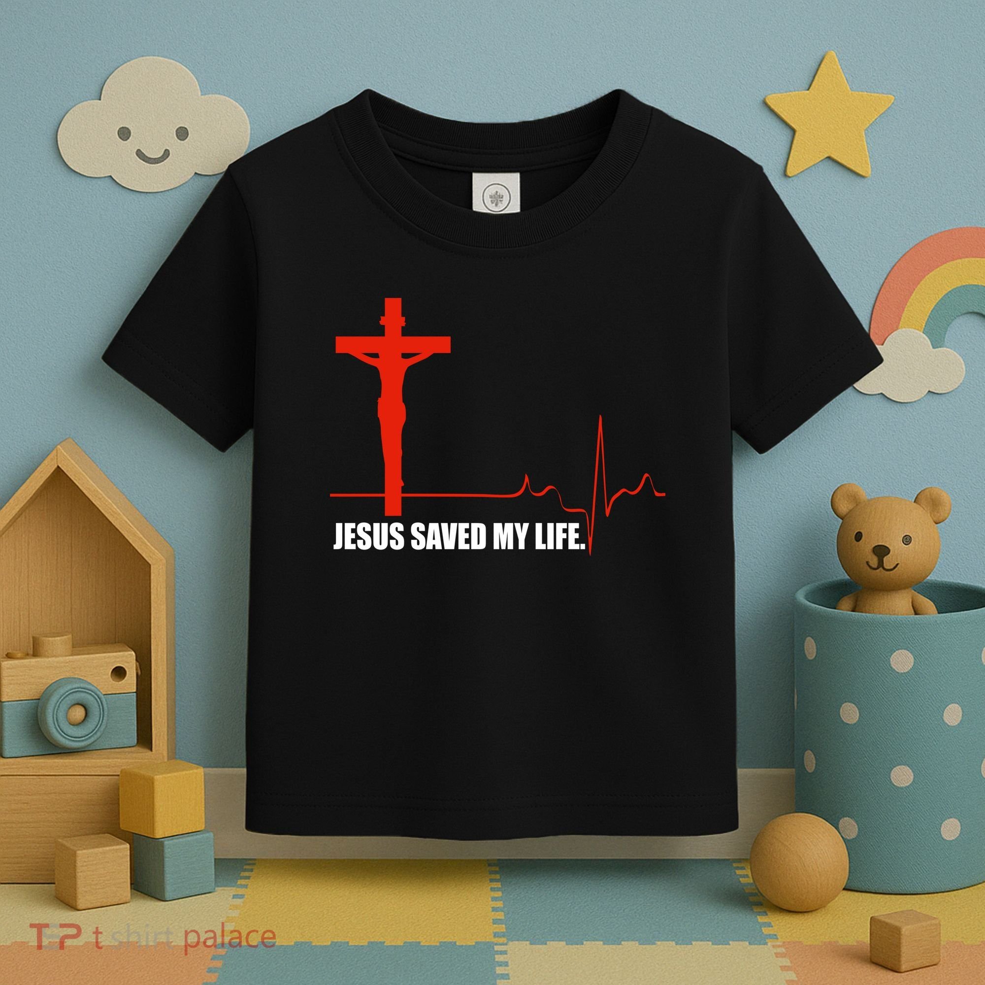 Jesus Saved My Life Toddler T-Shirt