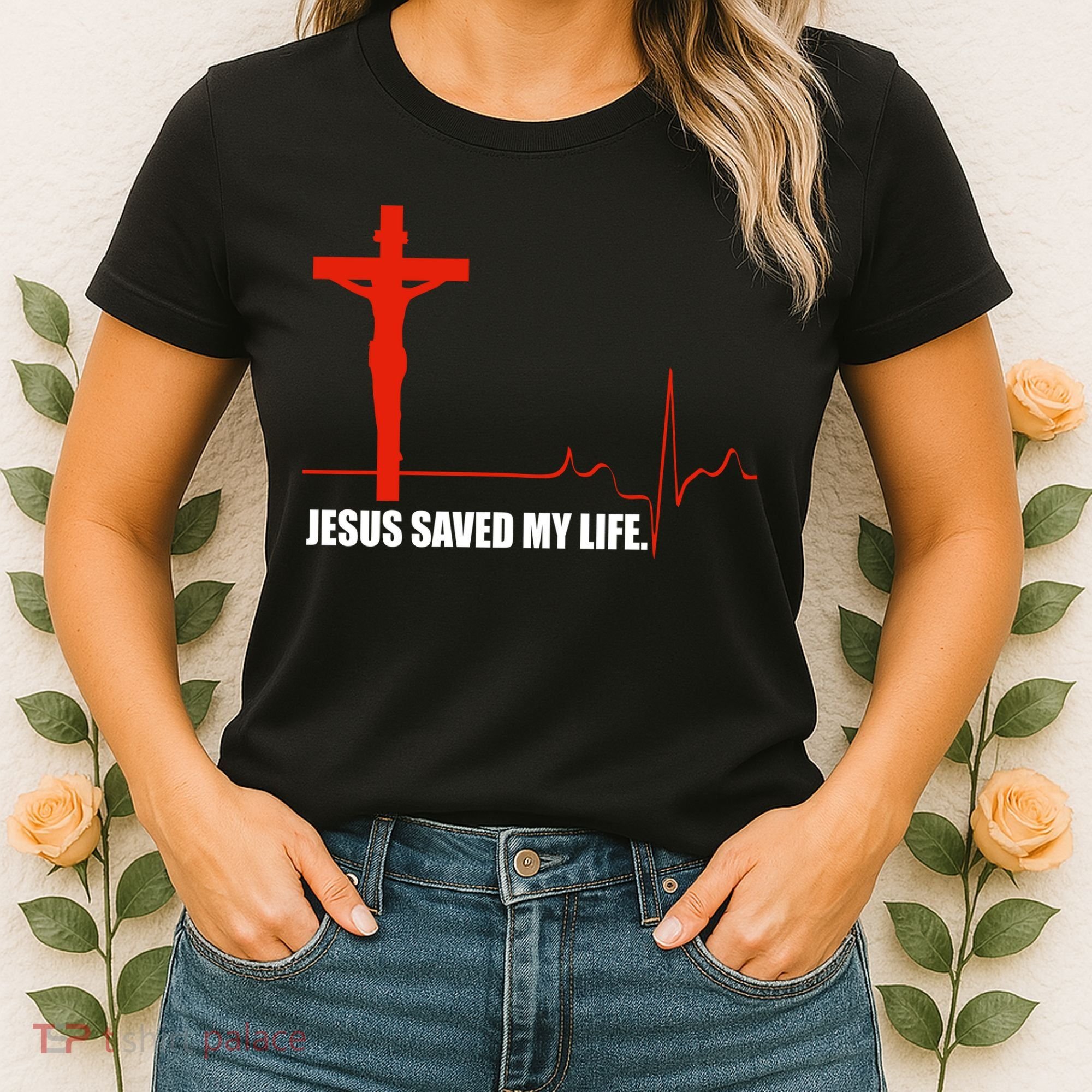 Jesus Saved My Life Women's T-Shirt