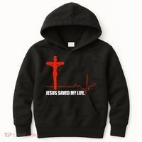 Jesus Saved My Life Kids Hoodie thumb 0