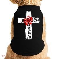 Jesus Saves Doggie Tank thumb 0