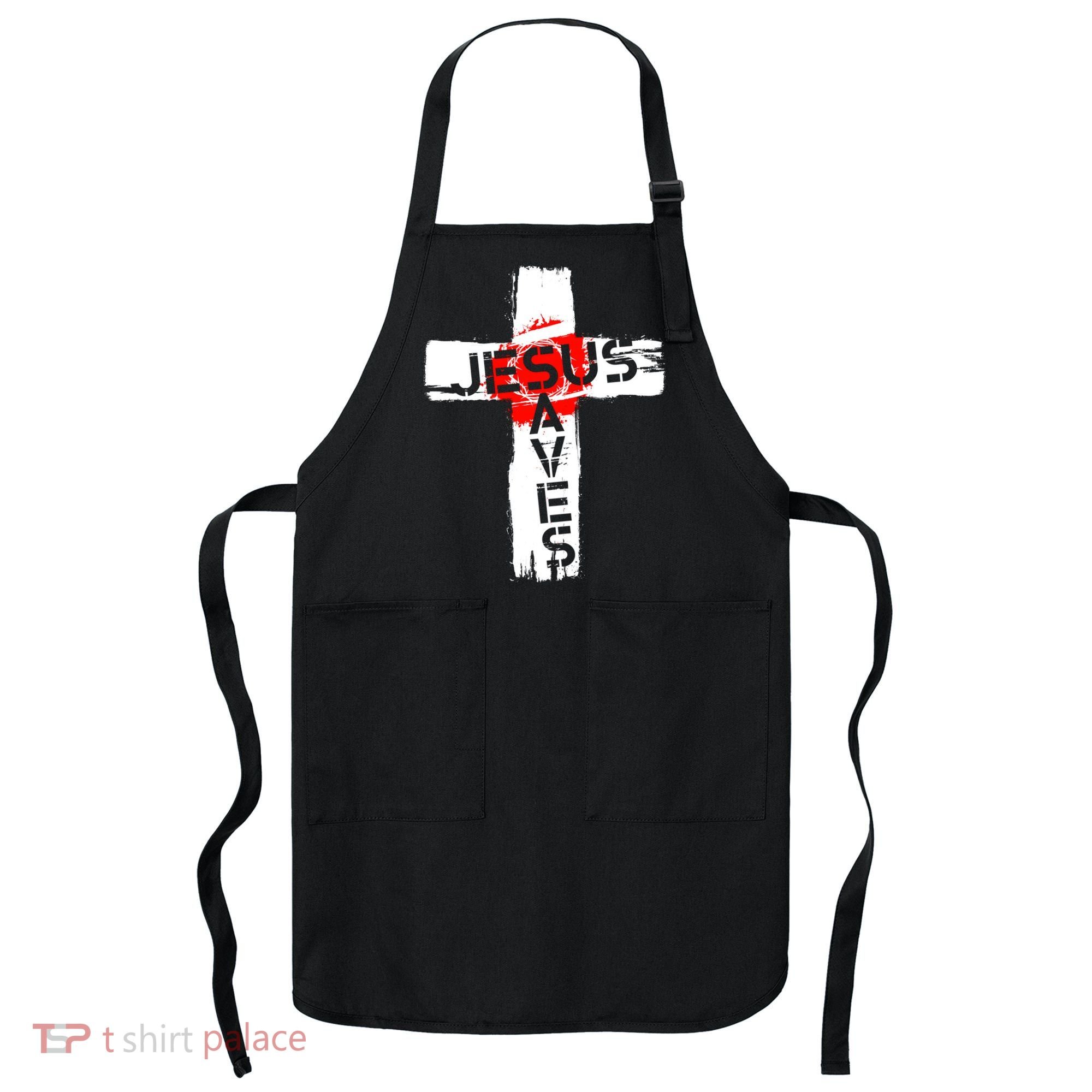 Jesus Saves Apron