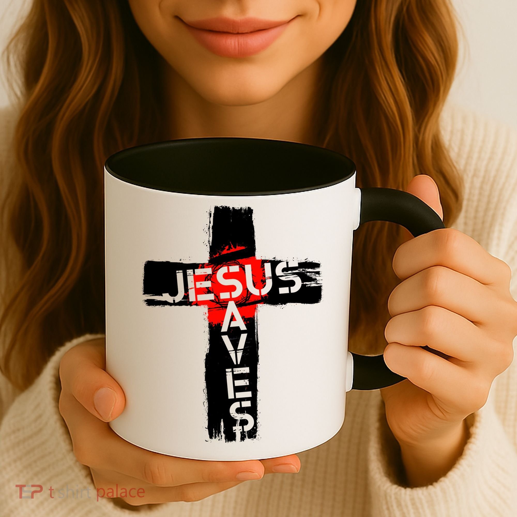 Jesus Saves Coffee Mug