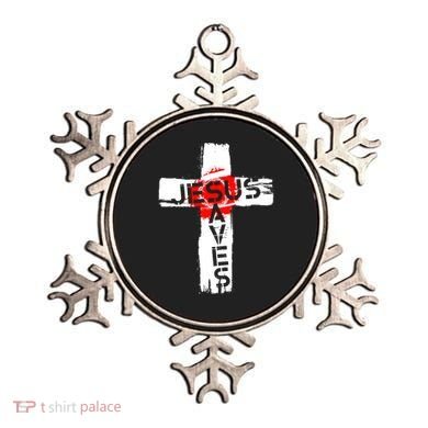 Jesus Saves Ornament