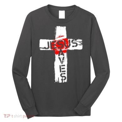 Jesus Saves Long Sleeve Shirt