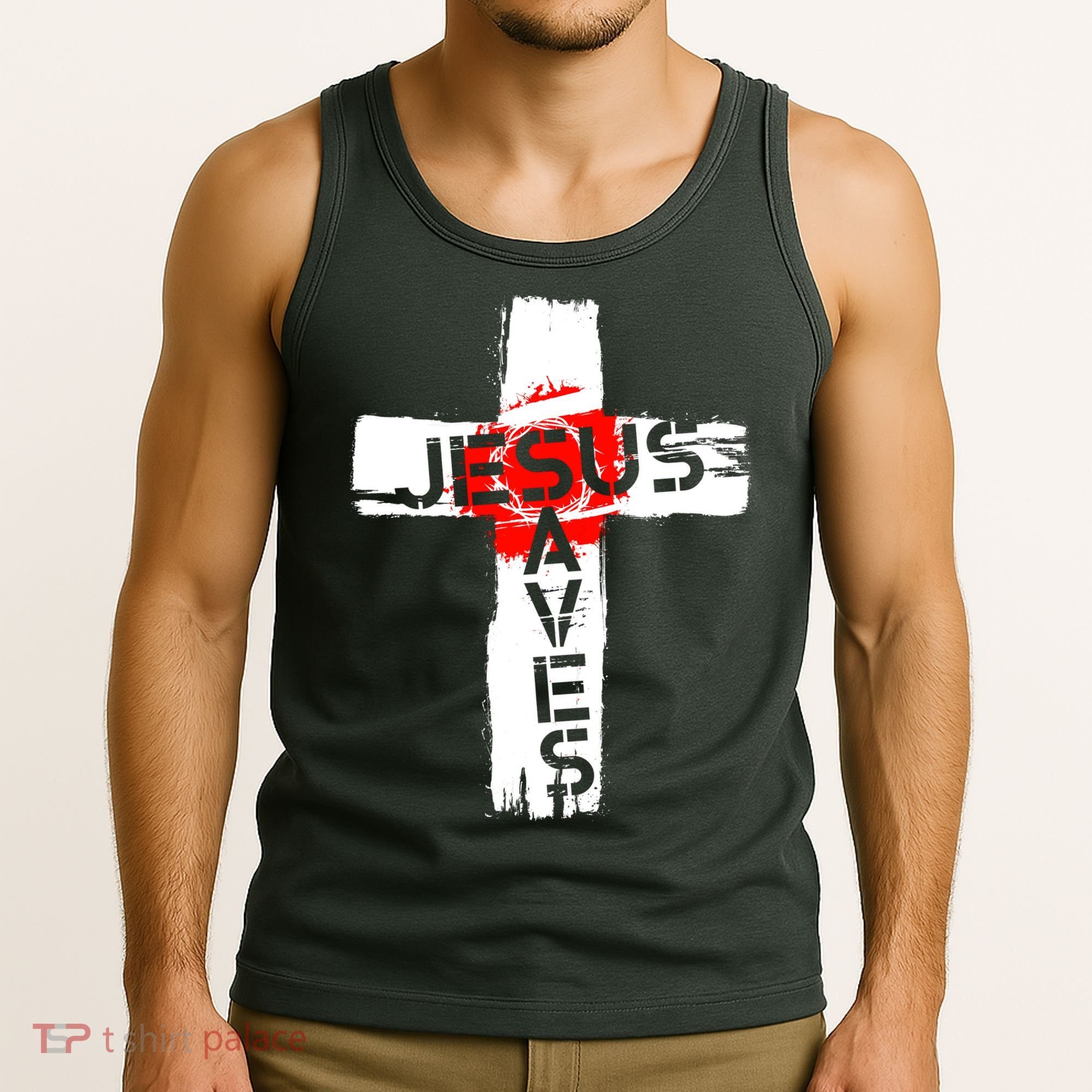 Jesus Saves Tank Top
