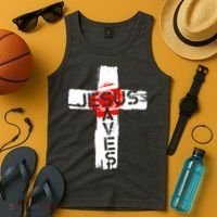 Jesus Saves Tank Top thumb 4