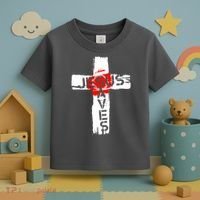Jesus Saves Toddler T-Shirt thumb 3