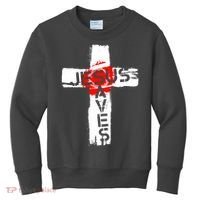 Jesus Saves Kids Sweatshirt thumb 0