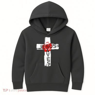 Jesus Saves Kids Hoodie