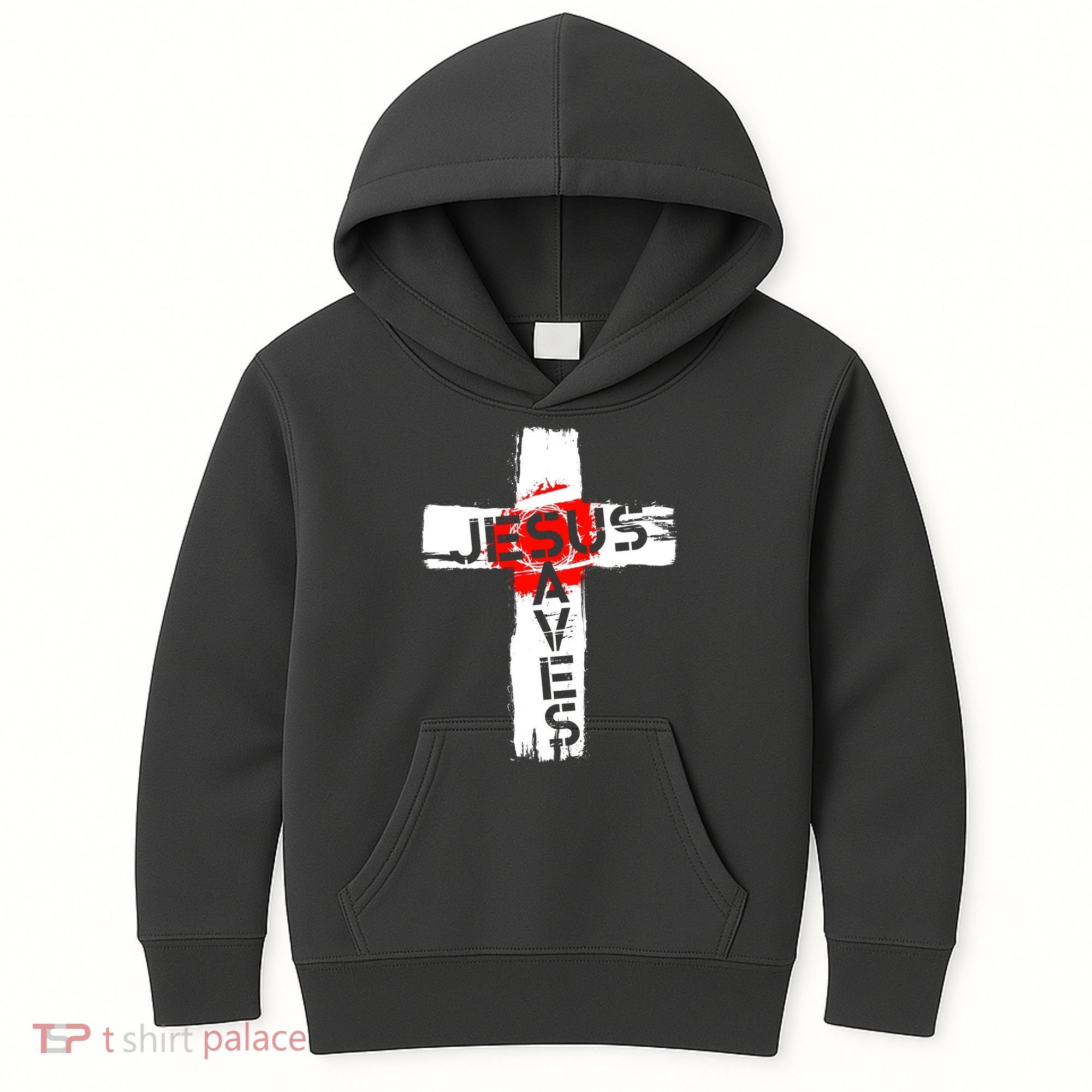 Jesus Saves Kids Hoodie