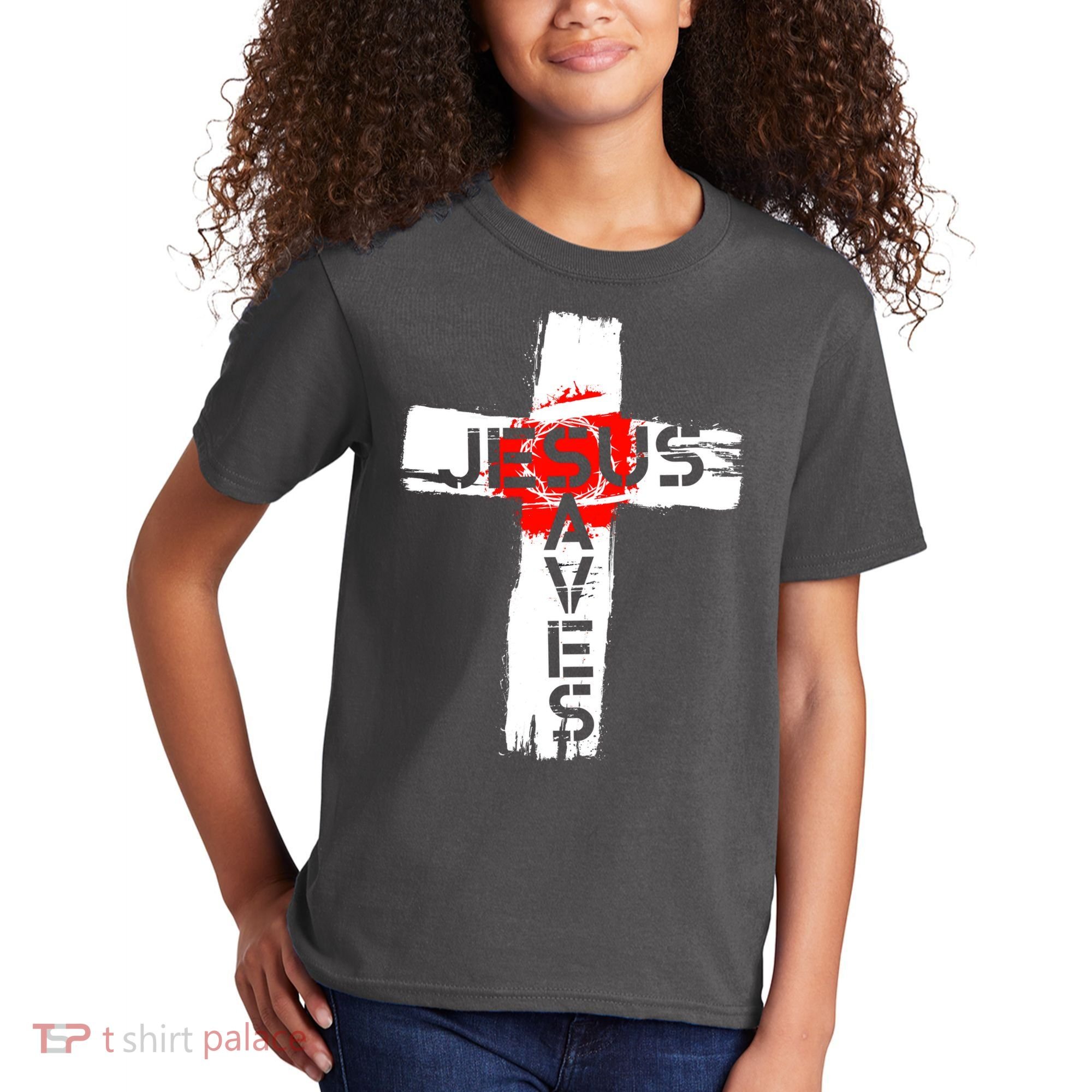 Jesus Saves Kids T-Shirt