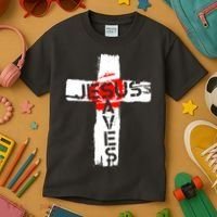 Jesus Saves Kids T-Shirt thumb 3