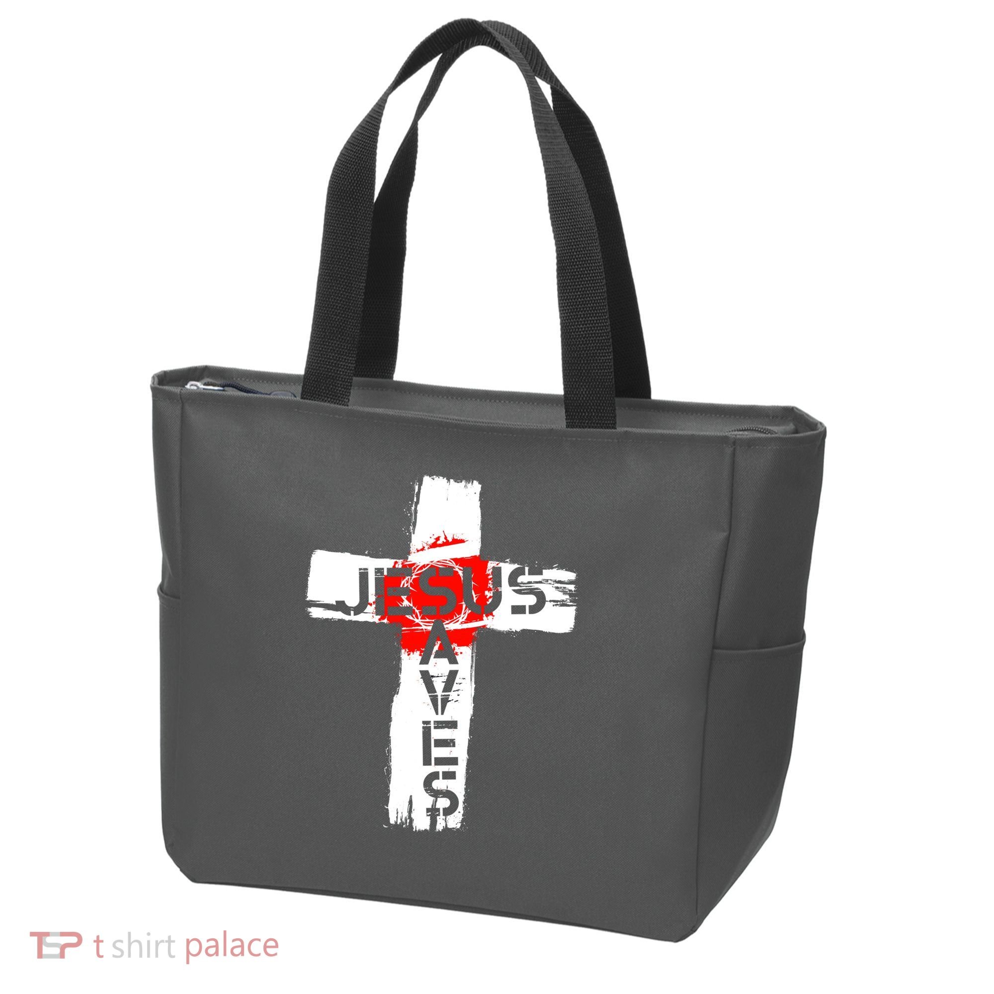 Jesus Saves Tote Bag