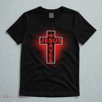 Jesus Saves Christian Faith Cross T-Shirt thumb 5