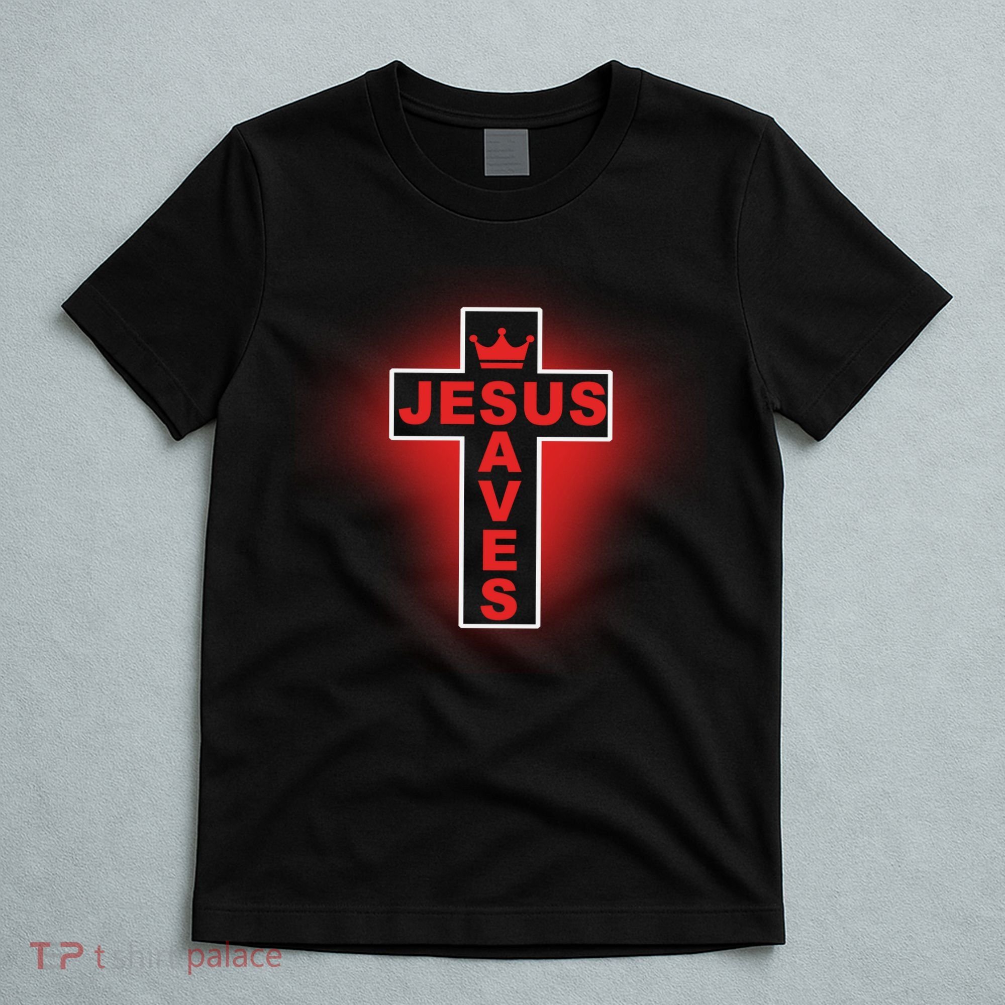 Jesus Saves Christian Faith Cross T-Shirt