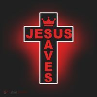 Jesus Saves Christian Faith Cross Beanie thumb 2