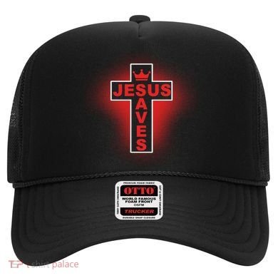 Jesus Saves Christian Faith Cross Hat