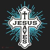 Jesus Saves Cross Women's Sweatshirt thumb 2