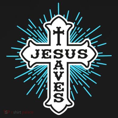 Jesus Saves Cross Sweatshirt