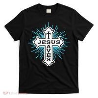 Jesus Saves Cross T-Shirt thumb 0