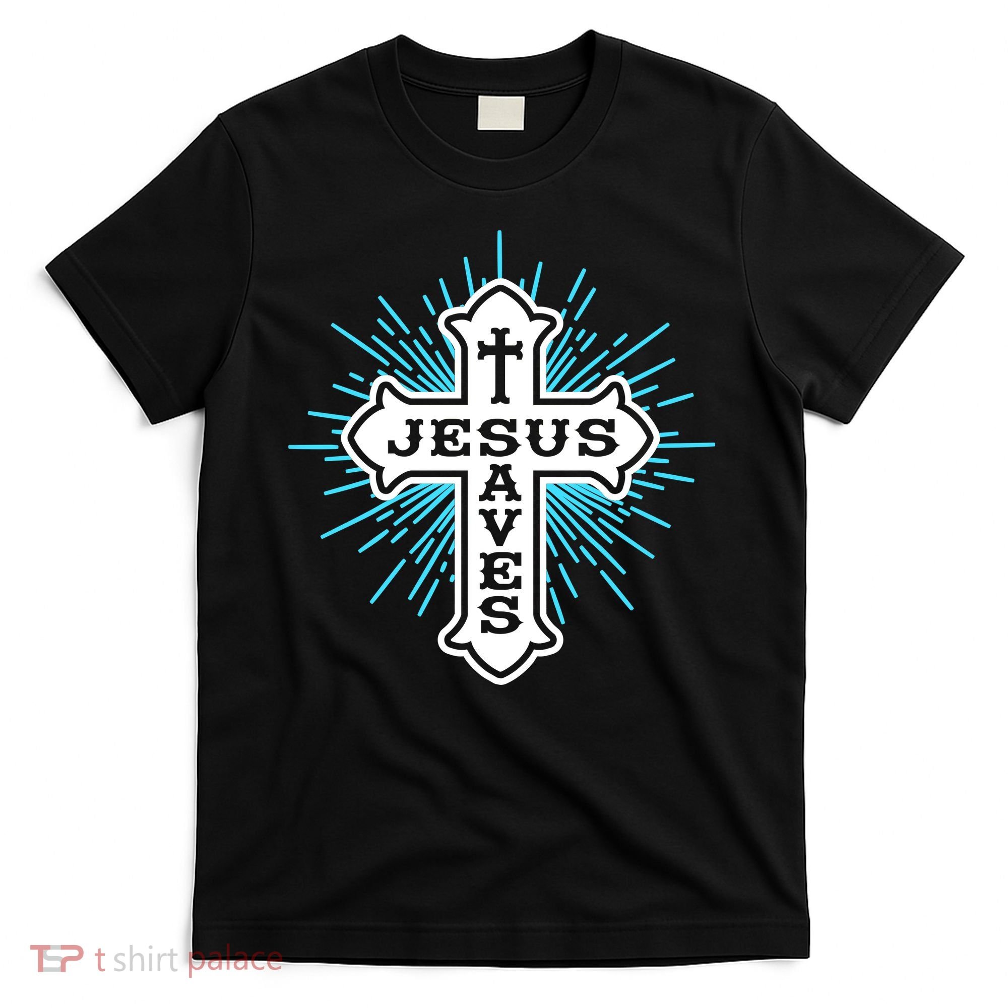 Jesus Saves Cross T-Shirt
