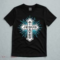 Jesus Saves Cross T-Shirt thumb 5
