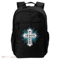 Jesus Saves Cross Backpack thumb 0
