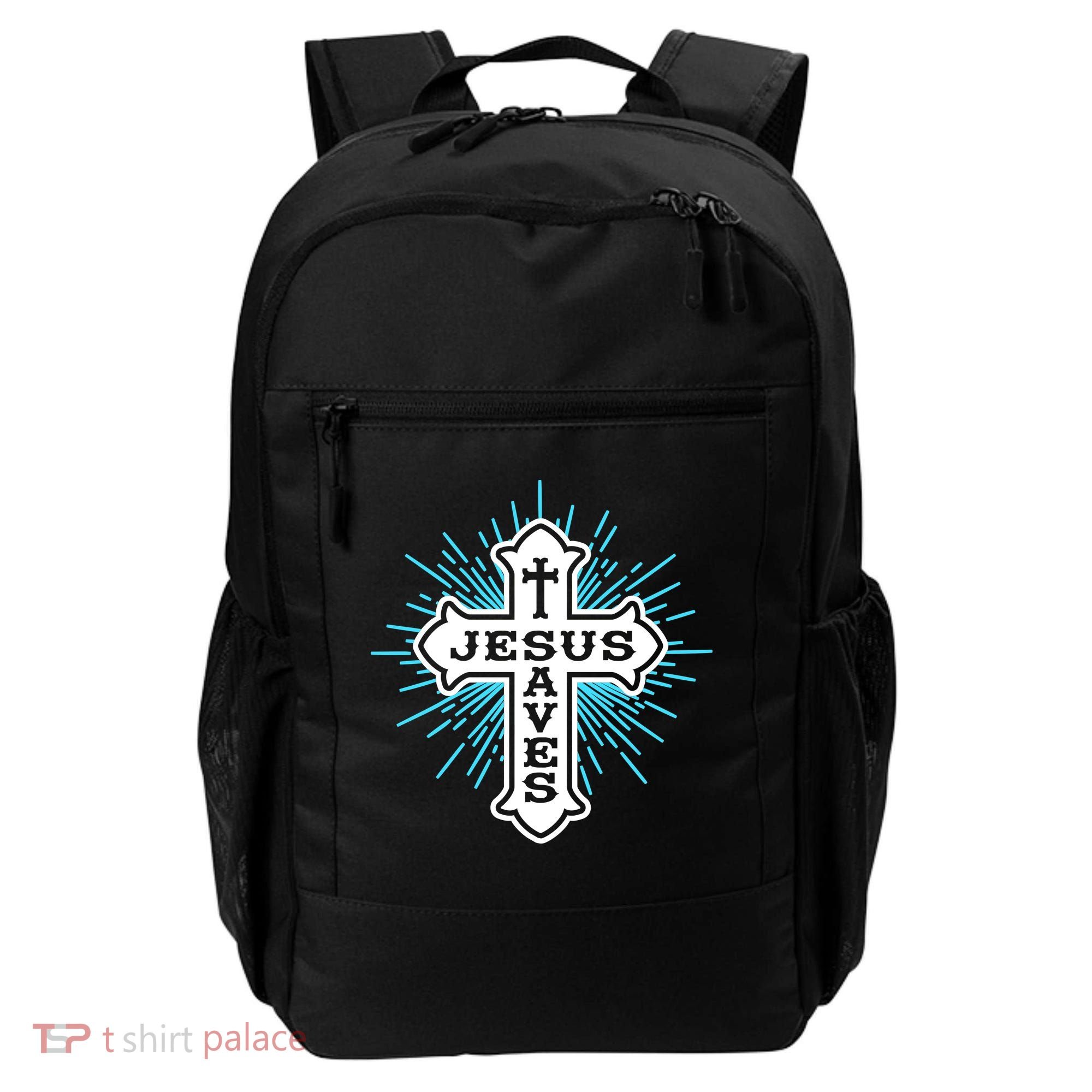 Jesus Saves Cross Backpack