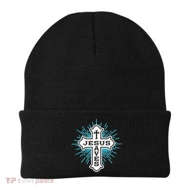Jesus Saves Cross Beanie