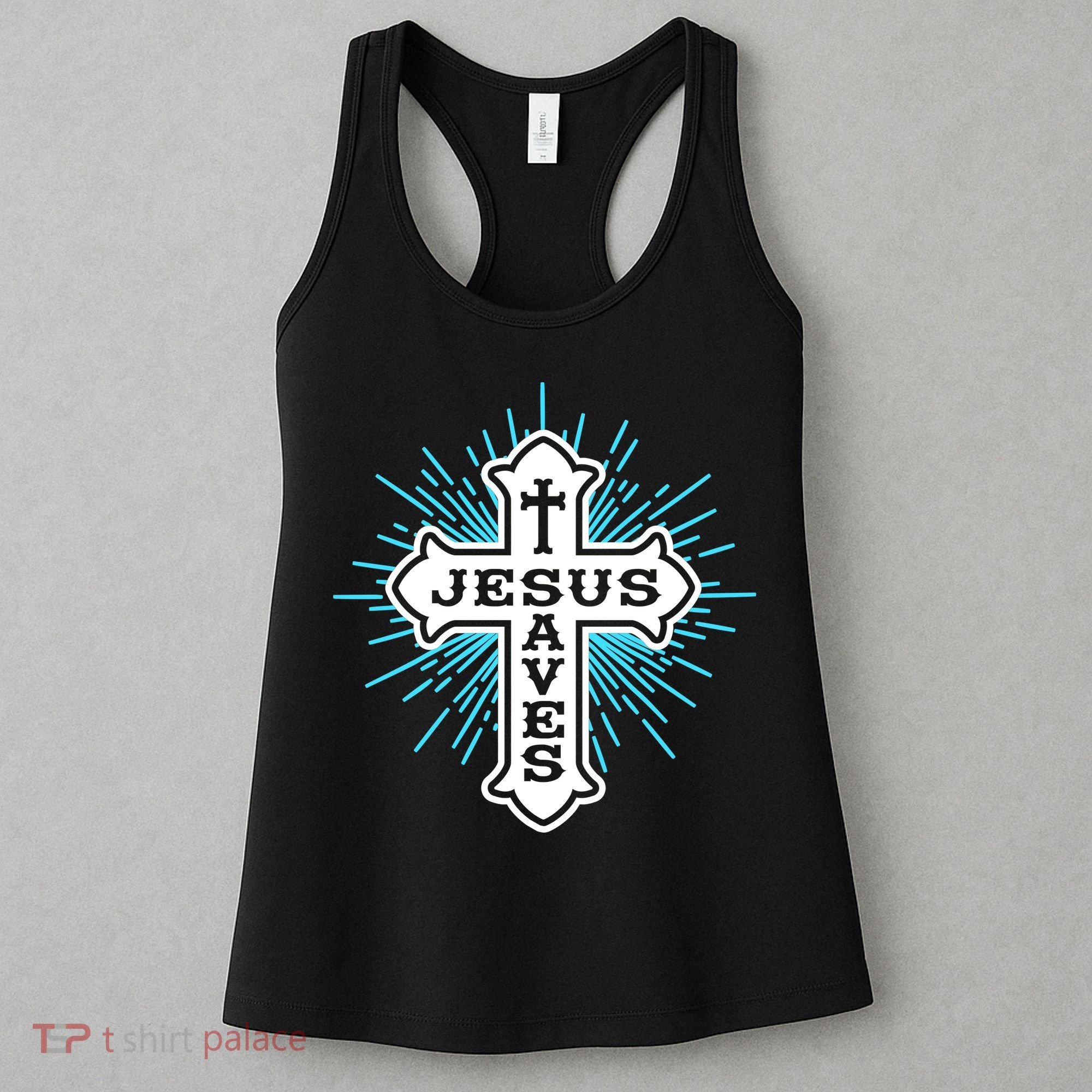 Jesus Saves Cross Women's Tank Top