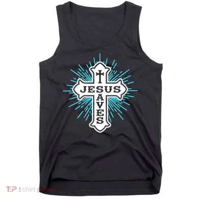 Jesus Saves Cross Tank Top
