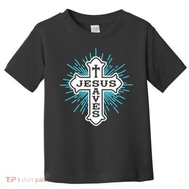 Jesus Saves Cross Toddler T-Shirt