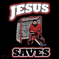 Jesus Saves Hockey Goalie Coffee Mug thumb 5