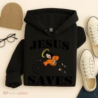 Jesus Saves Soccer Goalie Hoodie thumb 4