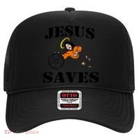Jesus Saves Soccer Goalie Hat thumb 0