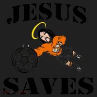 Jesus Saves Soccer Goalie Hat thumb 2