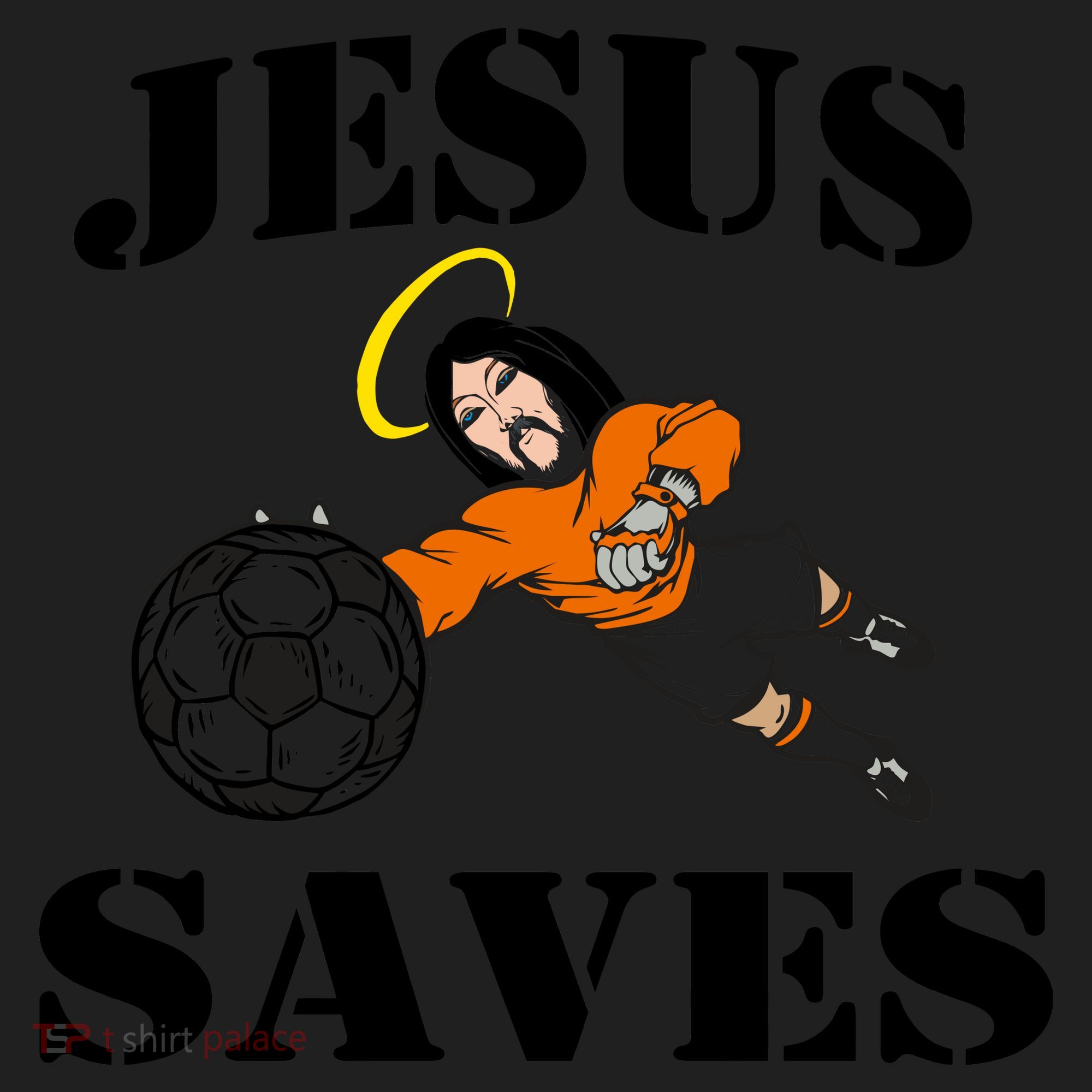 Jesus Saves Soccer Goalie Hat
