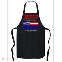 Jesus Savior Trump President Apron thumb 0