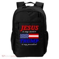 Jesus Savior Trump President Backpack thumb 0