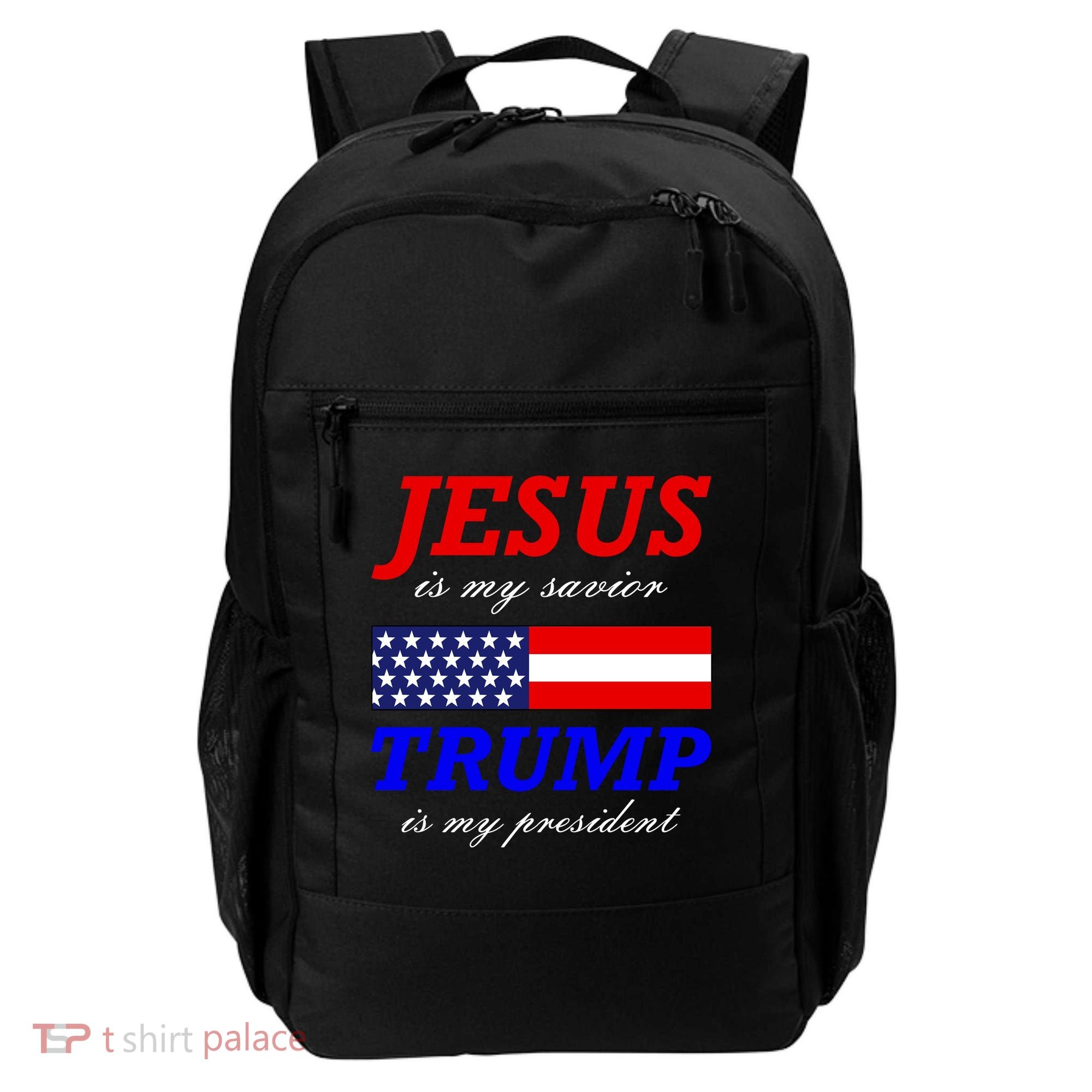 Jesus Savior Trump President Backpack