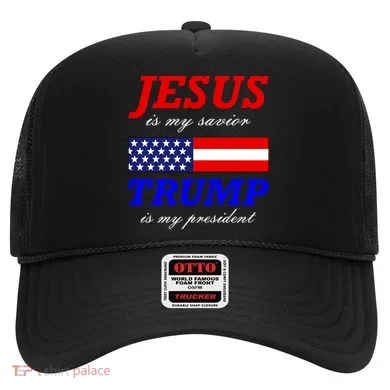 Jesus Savior Trump President Hat