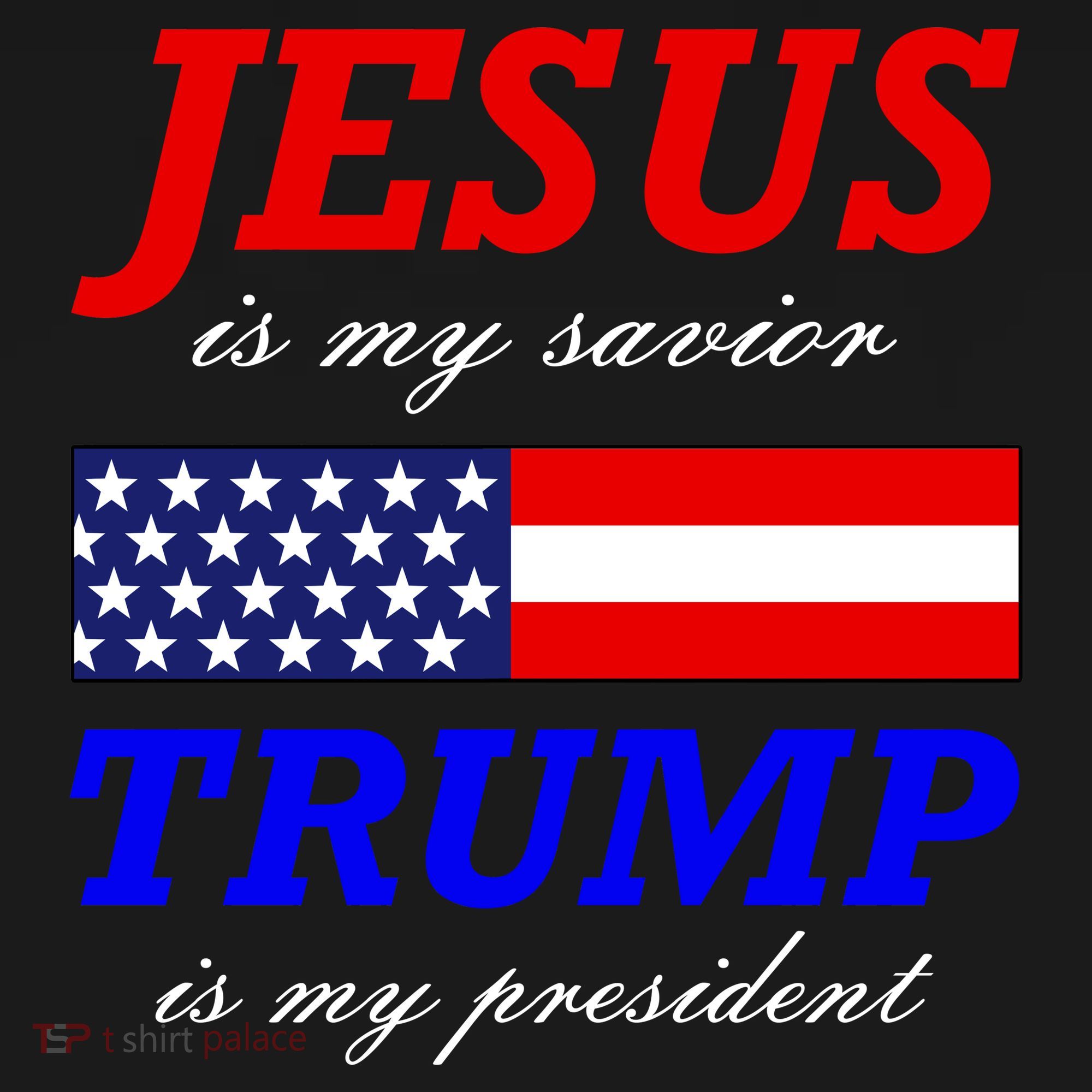 Jesus Savior Trump President Women's Long Sleeve Shirt