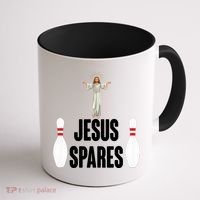 Jesus Spares Coffee Mug thumb 1